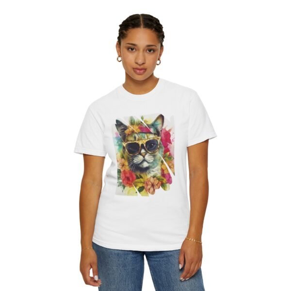 Boho Kitty Unisex Garment-Dyed T-shirt