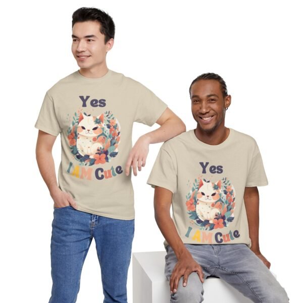 “Yes, I’m Cute” Adorable Kitty Shirt Unisex Shirt