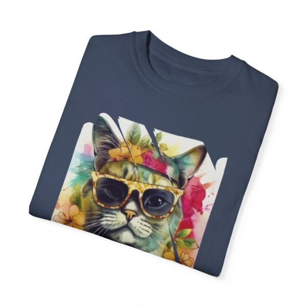 Boho Kitty Unisex Garment-Dyed T-shirt