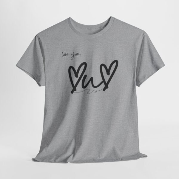 The “Love You” Minimalist T-shirt — Unisex Heavy Cotton Tee