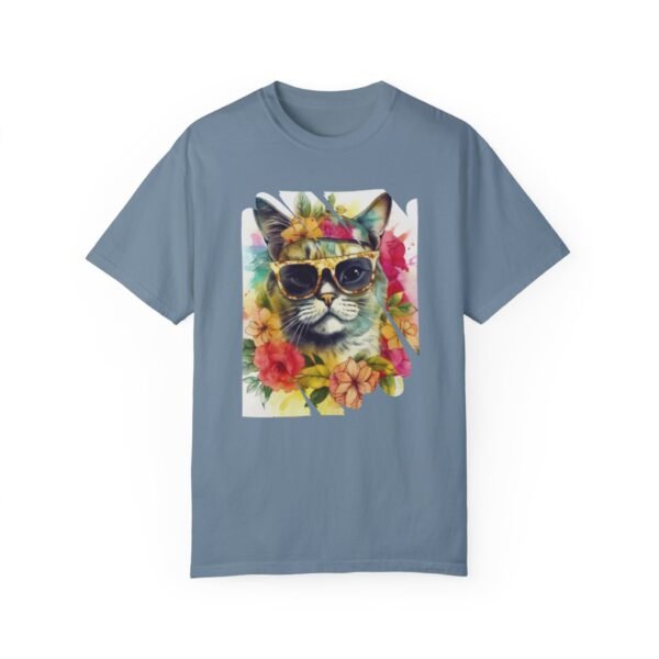 Boho Kitty Unisex Garment-Dyed T-shirt