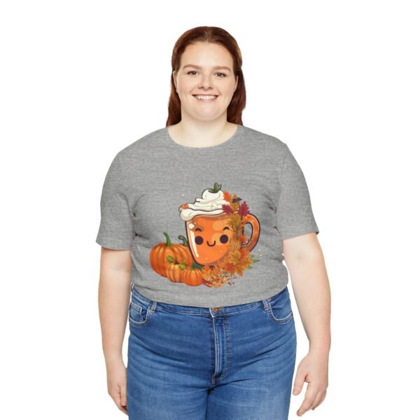 Pumpkin spice latte t-shirt, Fall Coffee Shirt, Autumn Pumpkin Shirt, Cute Pumpkin Latte Drink TEE, Fall Season Shirt