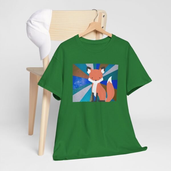 Cute simple yet colorful — “My Favorite Fox” Unisex Heavy Cotton Tee