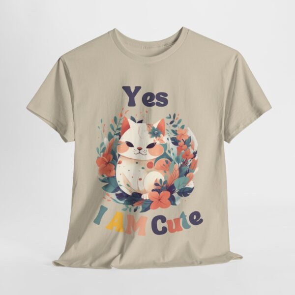 “Yes, I’m Cute” Adorable Kitty Shirt Unisex Shirt