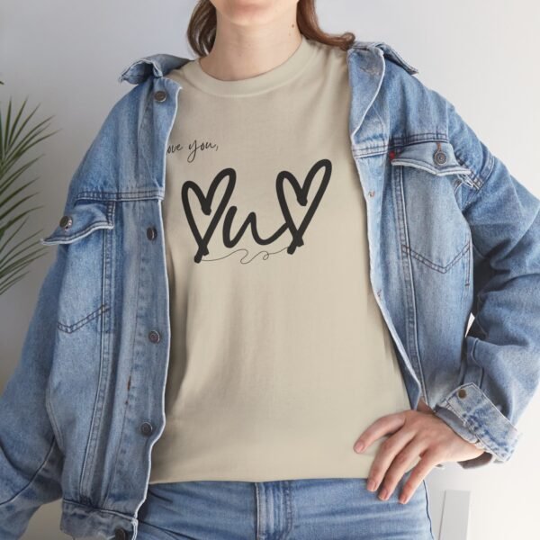 The “Love You” Minimalist T-shirt — Unisex Heavy Cotton Tee