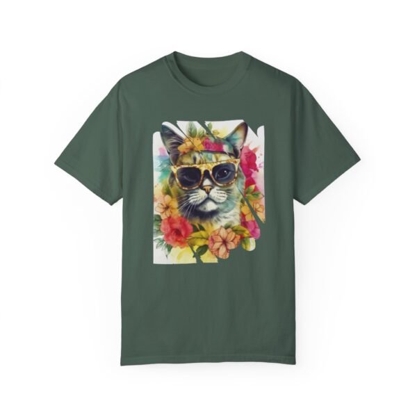 Boho Kitty Unisex Garment-Dyed T-shirt