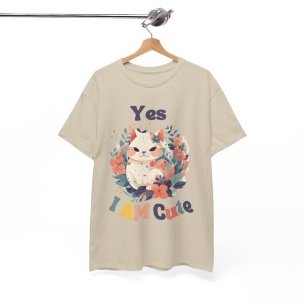 “Yes, I’m Cute” Adorable Kitty Shirt Unisex Shirt